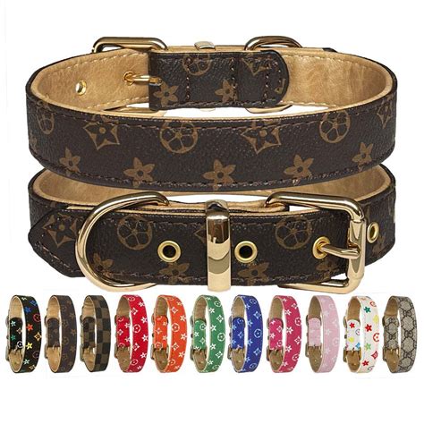 prada dog collar dupe|designer inspired dog collar.